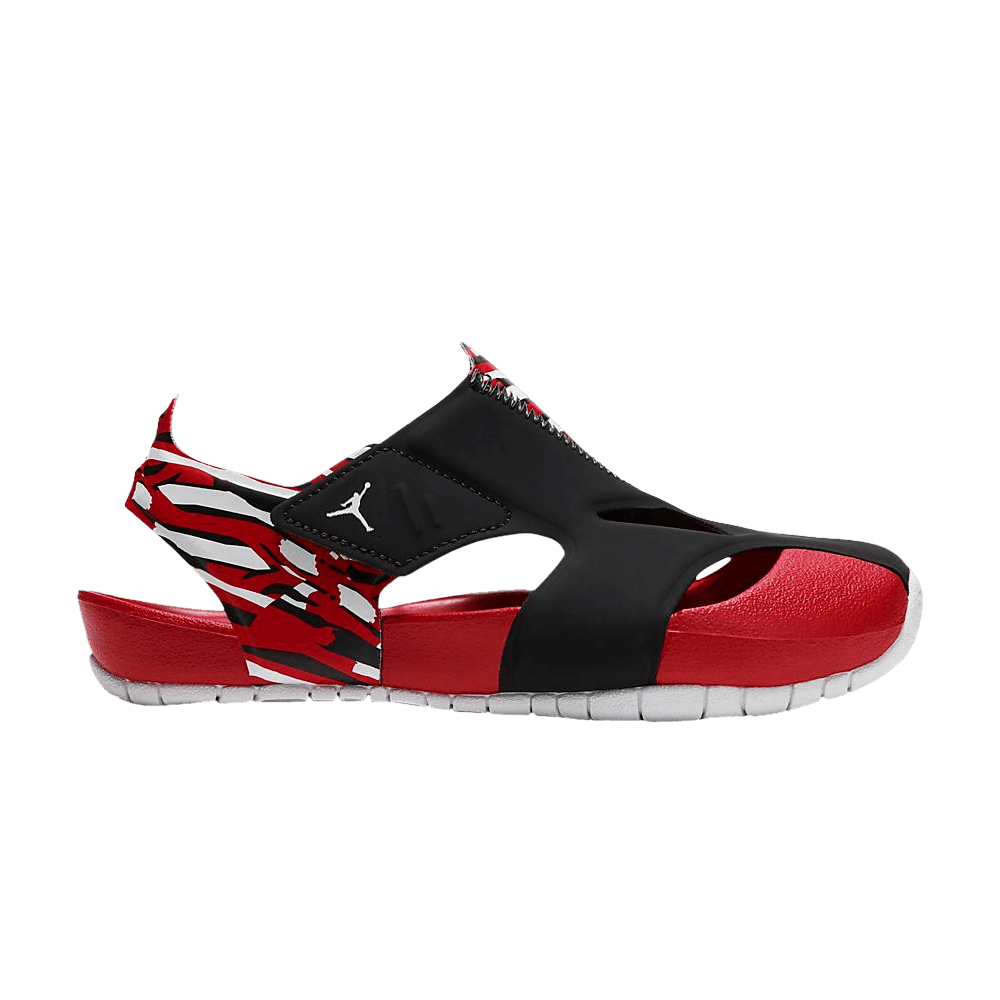 Air Jordan Flare Ps Black University Red