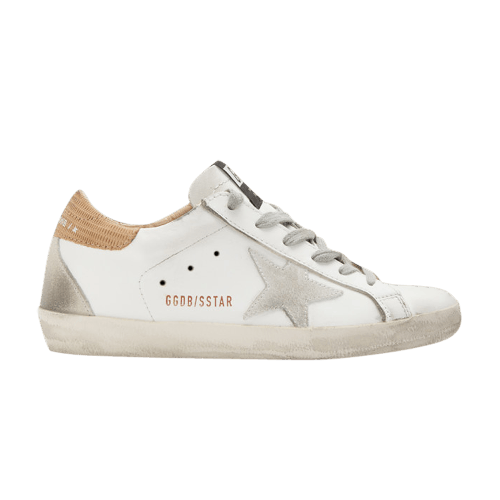Golden goose clearance white lizard