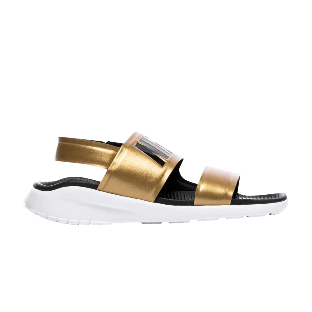 Gold nike tanjun sandals store