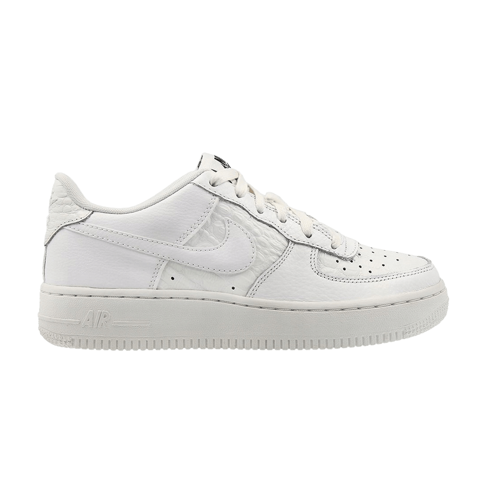 air force 1 lv8 trainers white midnight navy silver snake