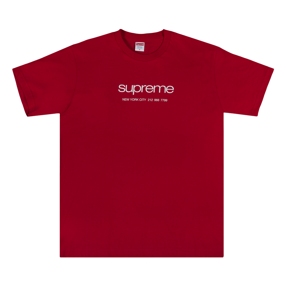 supreme tee red