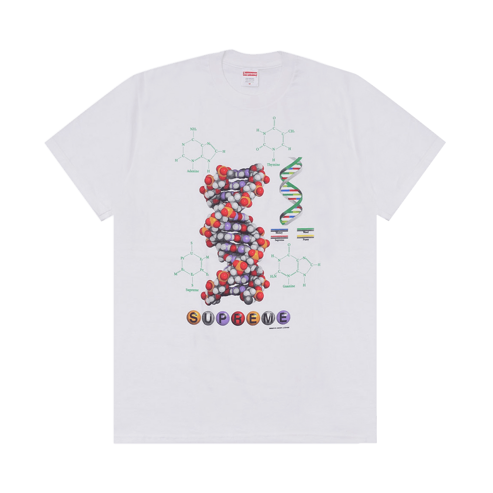 Supreme DNA Tee 'White' | GOAT