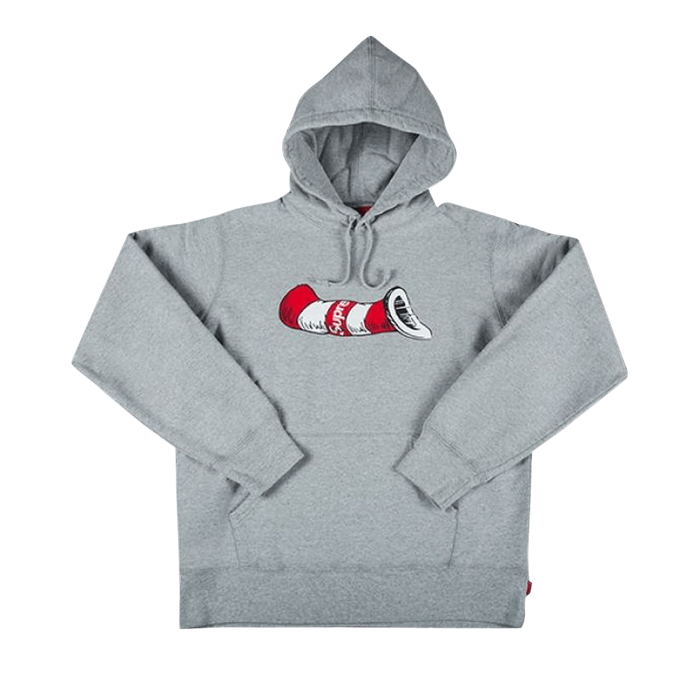 Hat Hooded Sweatshirt 'Heather Grey' | GOAT