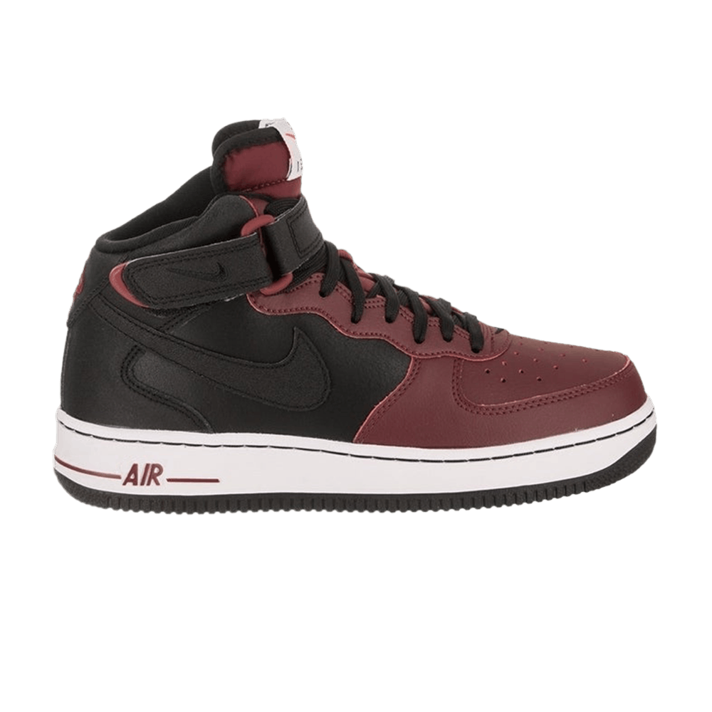 Nike Air Force 1 Mid Red Suede (GS) Kids' - 314195-603 - US