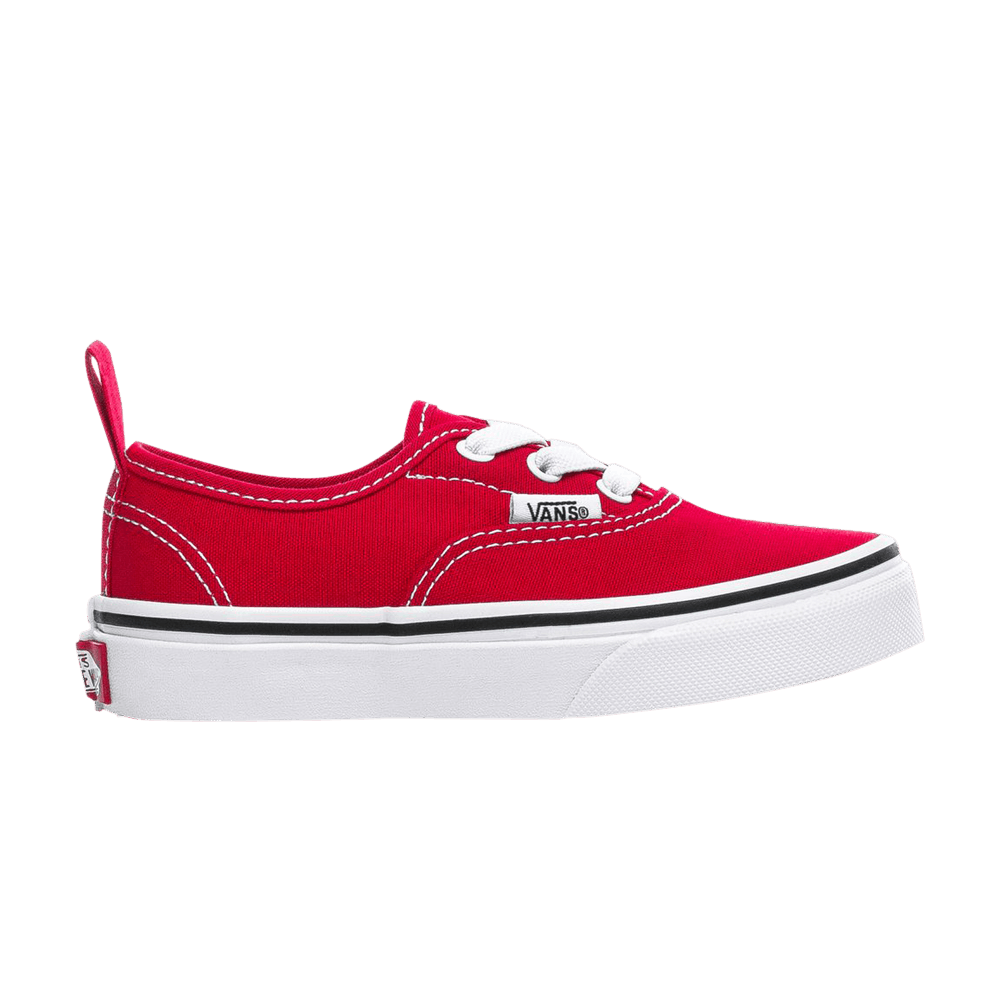Vans Authentic Elastic Lace Kids Racing Red