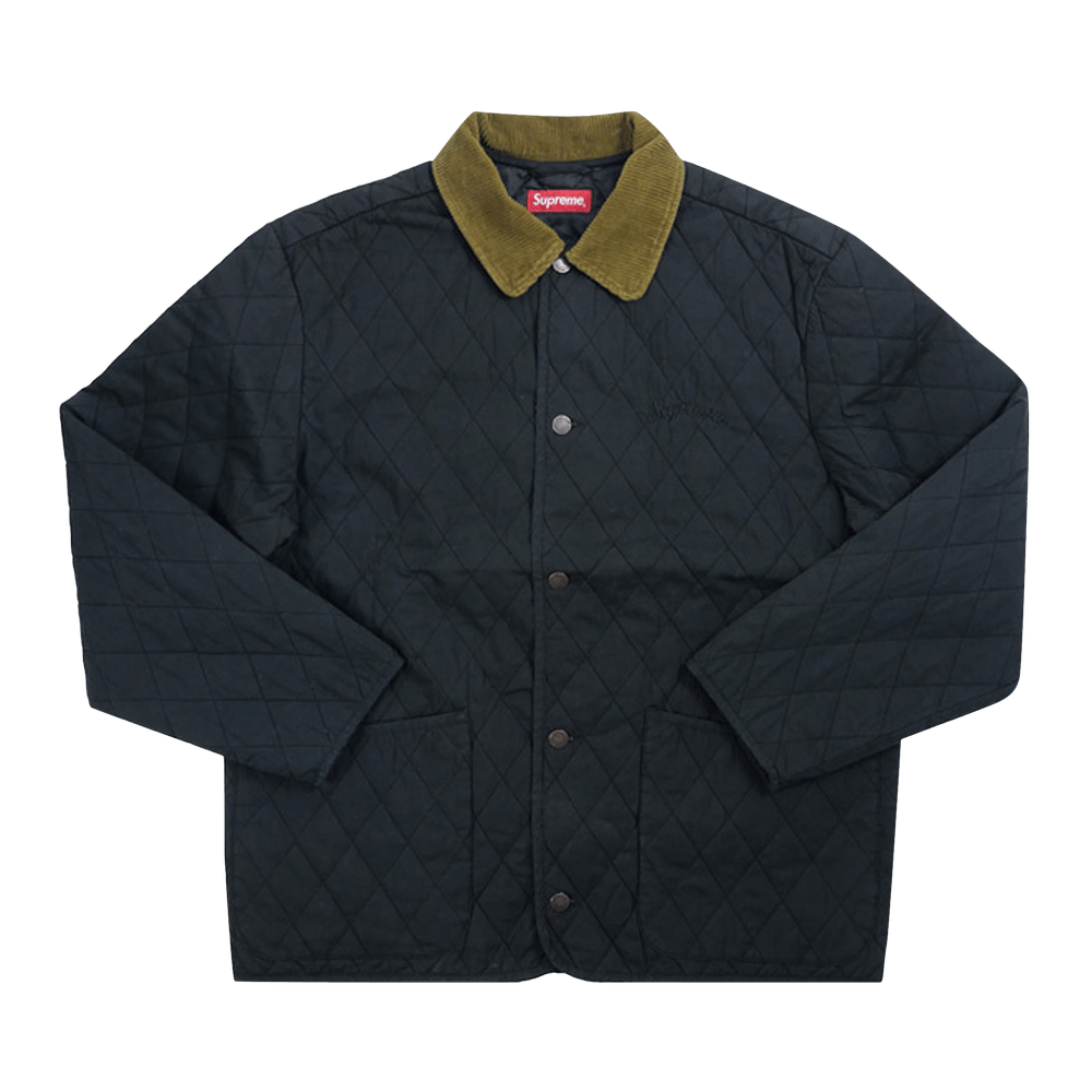 Supreme Quilted Paisley Jacket 'Black'