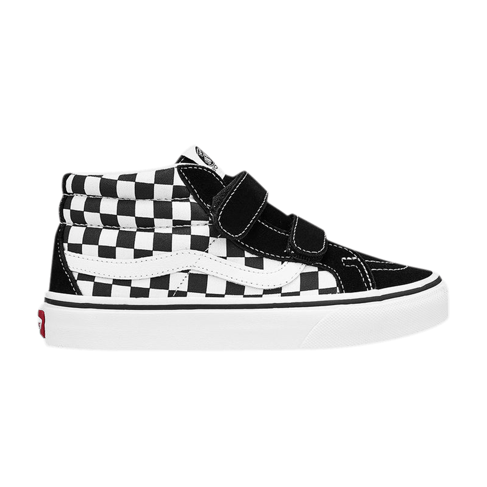 Vans Sk8-Mid Reissue V Kids Checkerboard - Black White