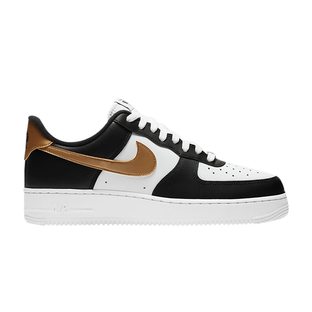 FootSoldierCustoms — Nike Air Force 1 Low (Black/Gold)