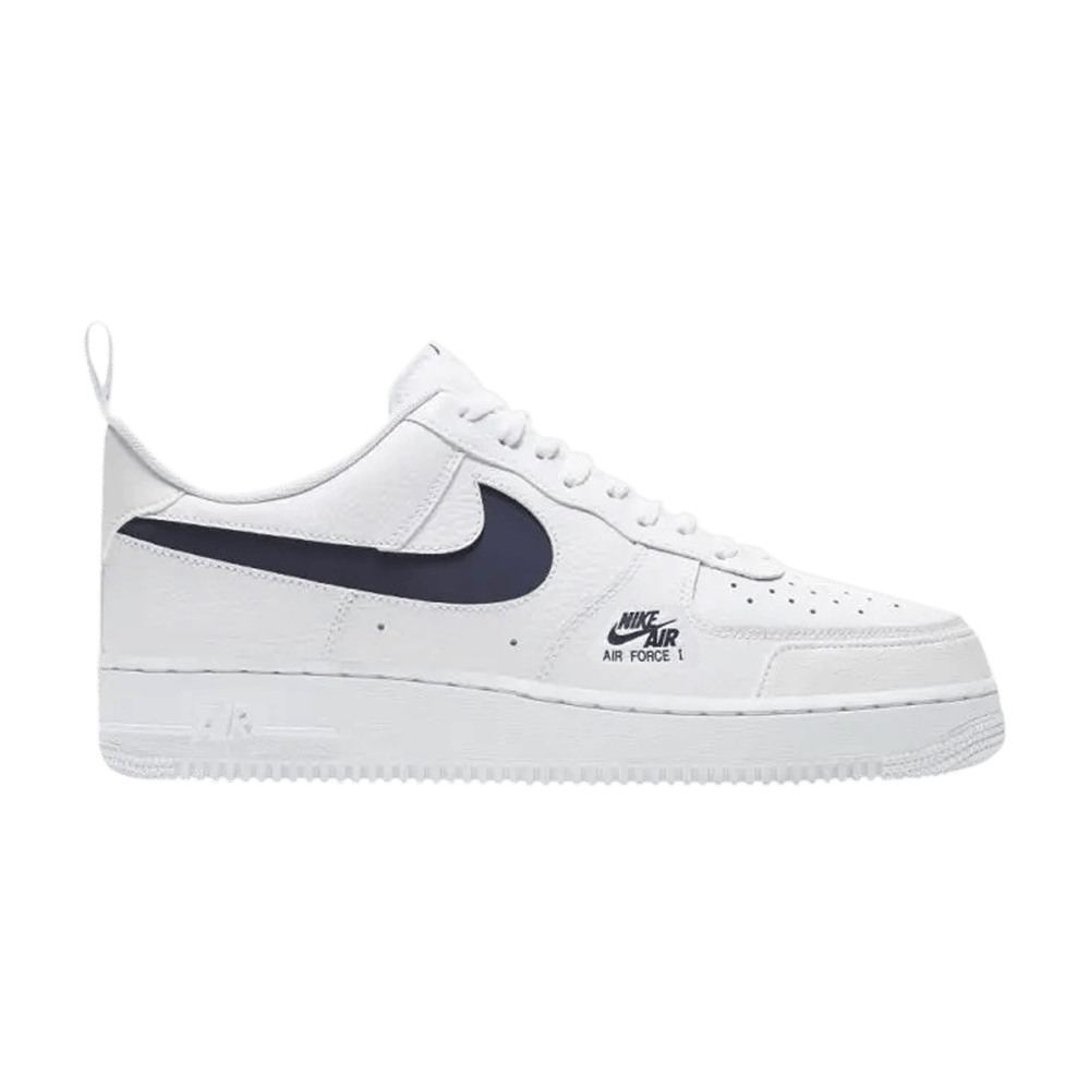 Air Force 1 Low Utility 'Reflective White Navy' | GOAT