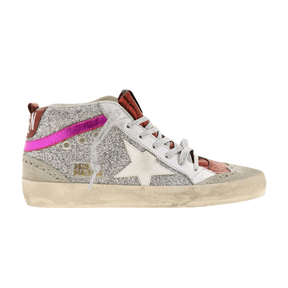 Golden goose mid star pink store