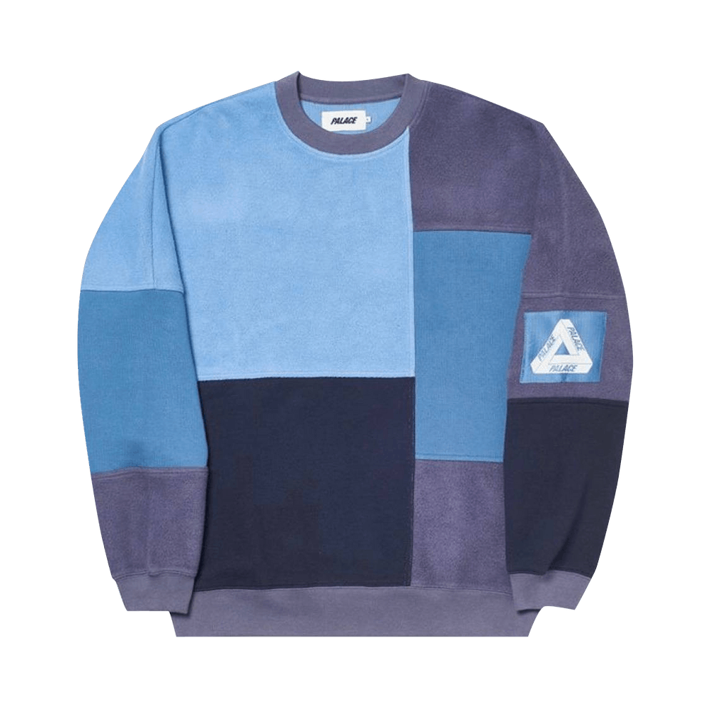 palace patchwork crewneck