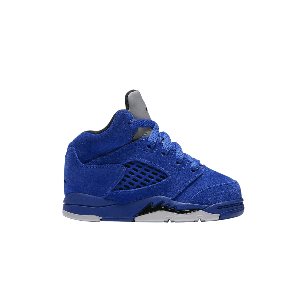 Nike air jordan sale 5 blue suede