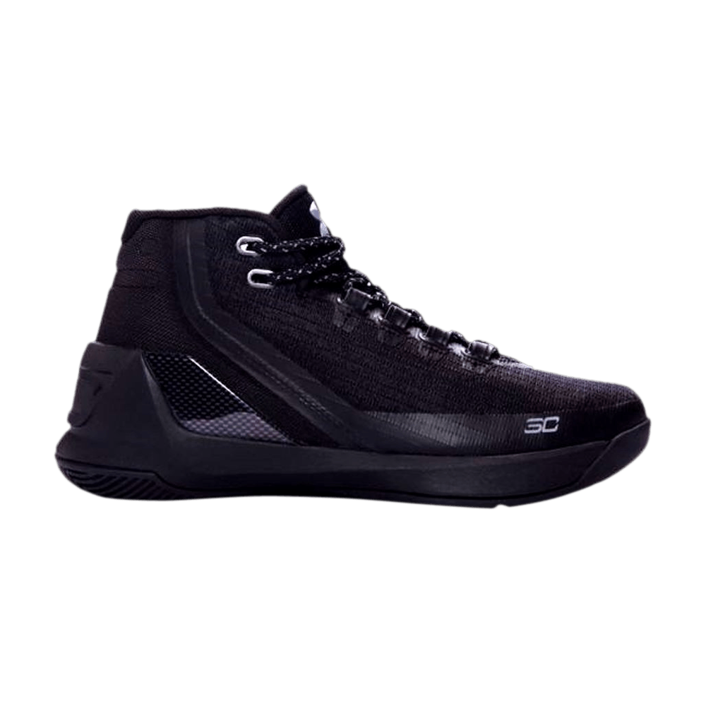 Under Armour Curry 3 Gs Triple Black