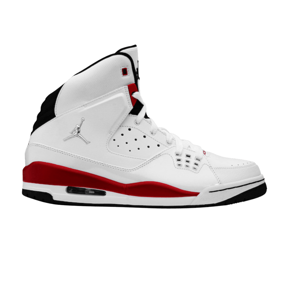 Red and white jordan flights cheap