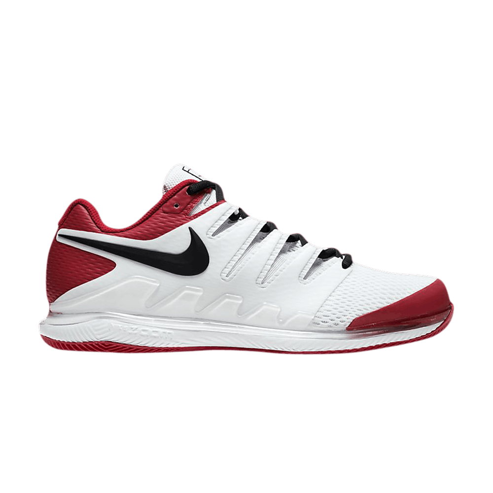 Buy Nike Court Air Zoom Vapor X HC 'White University Red' - AA8030