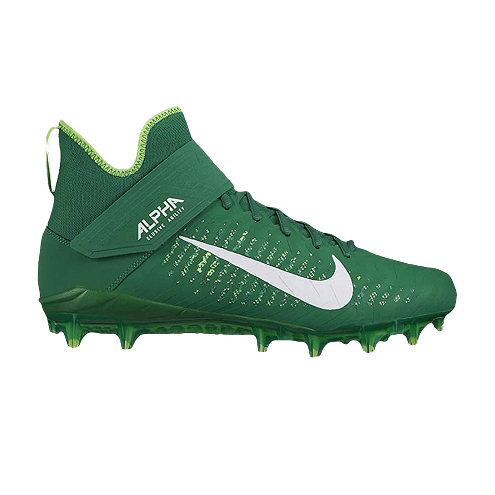 Nike Alpha Menace Pro 2 Mid Shoes Pine Green White Green AQ3209300