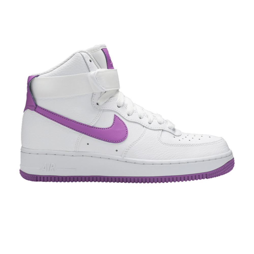 Wmns Air Force 1 High 'White Dark Orchid' - Nike - 334031 112 | GOAT