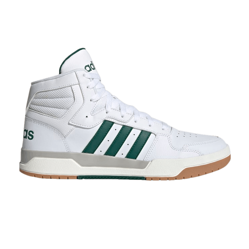 Adidas Neo Entrap Mid Mens Size 7  \'White Collegiate Green\' II Shoes EG4308 Size 7 - Adidas Entrap Mid White Collegiate Green for sale  main image 4