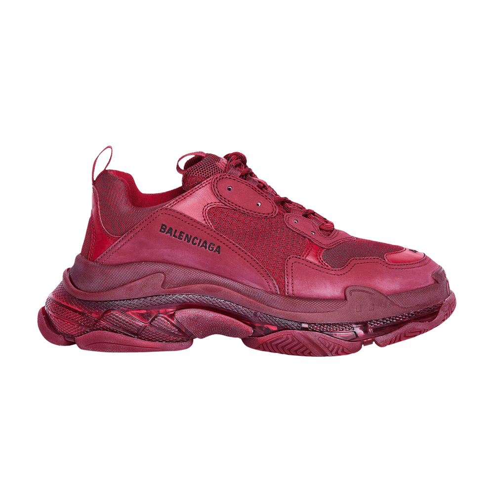 Balenciaga Wmns Triple S 'Burgundy'