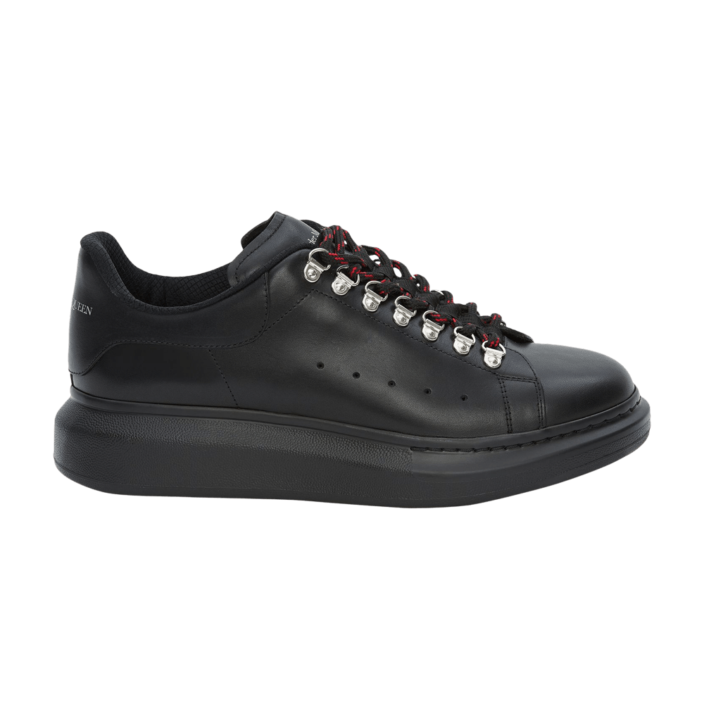 【ALEXANDER MCQUEEN】BIG Sale★JOVERSIZED スニーカー ALEXANDER MCQUEEN OVERSIZED SNEAKER IN BLACK SNAKE | Platinum