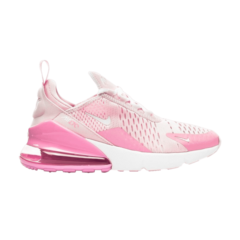 air max 270 white with pink bubble