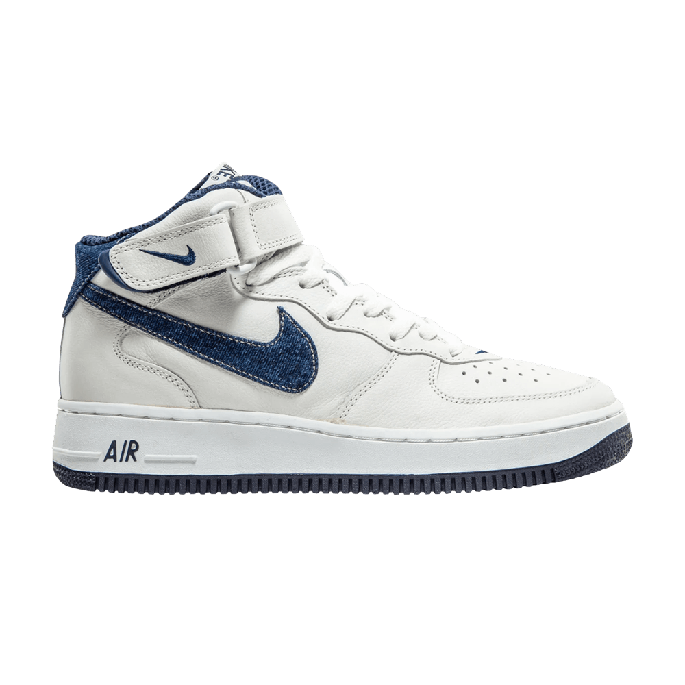 Buy Air Force 1 Mid 'White Denim' - 630136 146 | GOAT Buy Air Force 1 Mid 'White Denim' - 630136 146 | GOAT