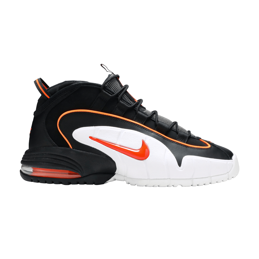 penny hardaway shoes orange and black