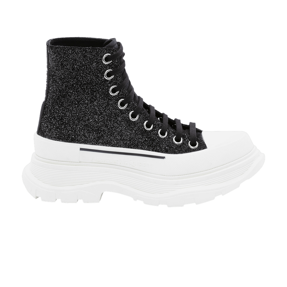 Alexander Mcqueen Wmns Tread Slick Boot 'galaxy Black'