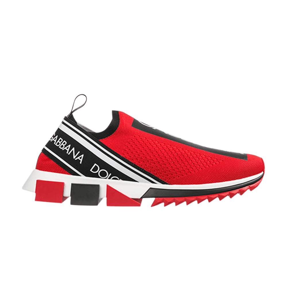Red dolce and gabbana sneakers sales