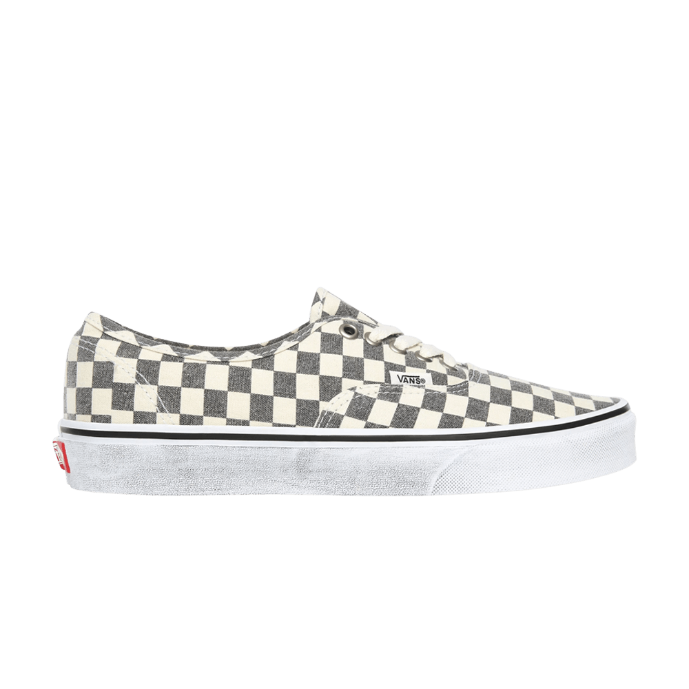 Vans Authentic Washed Checkerboard - Asphalt