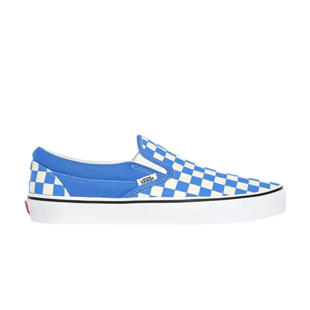 vans blue checkered
