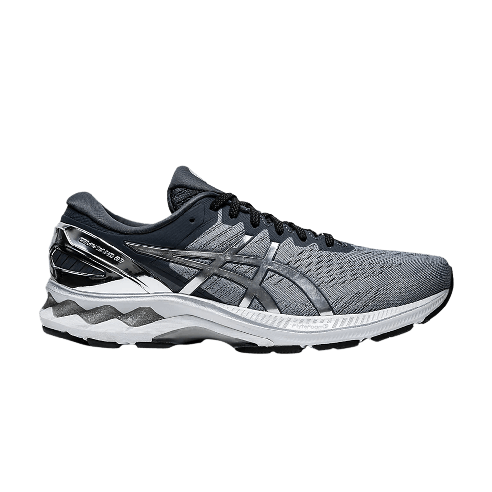 Asics Gel Kayano 27 Platinum Sheet Rock Silver