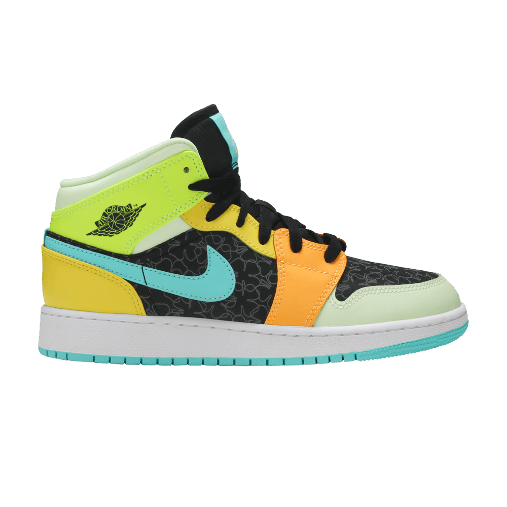 Air Jordan 1 Mid SE GS 'Clover' | GOAT