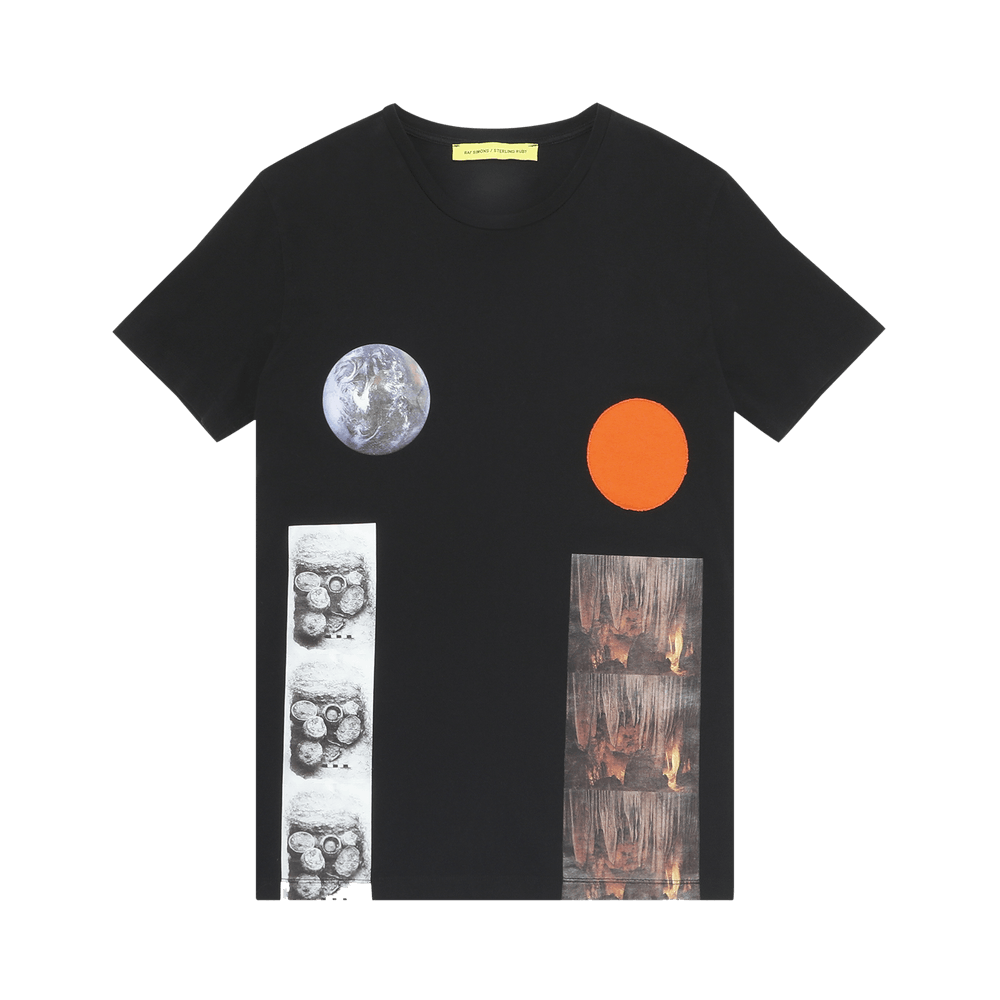 Buy Raf Simons x Sterling Ruby Earth T-Shirt 'Black' - 142
