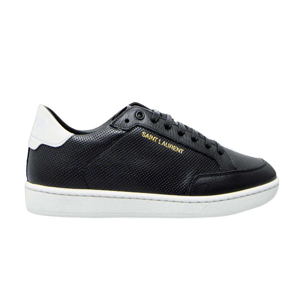 スニーカー SAINT LAURENT COURT CLASSIC SL/10 LEATHER SNEAKERS Saint Laurent Court Classic SL/10 Leather Sneakers | White