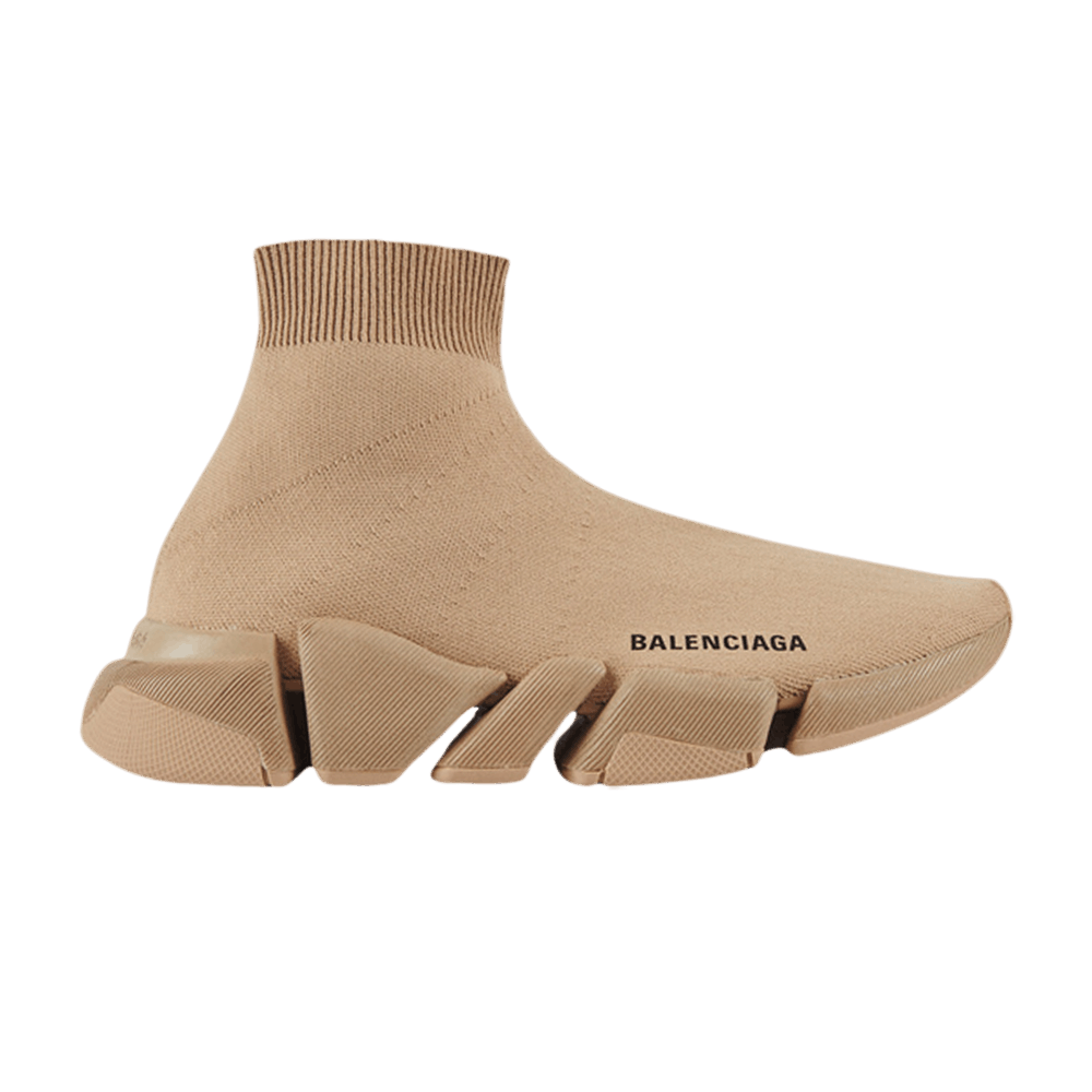 Balenciaga Wmns Speed 2 Trainer Knit 'Beige'