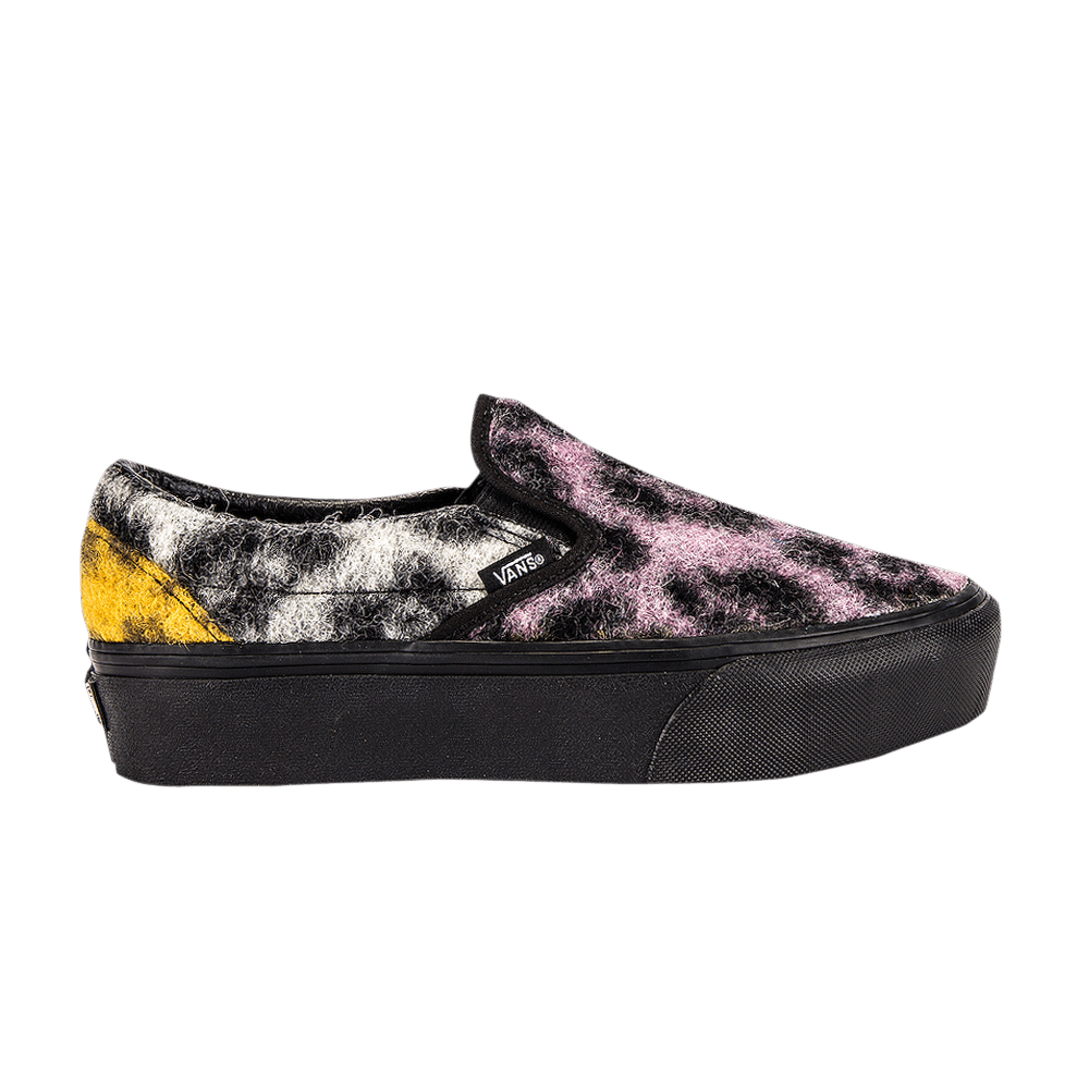 Vans Classic Slip-On Platform Mix Leopard