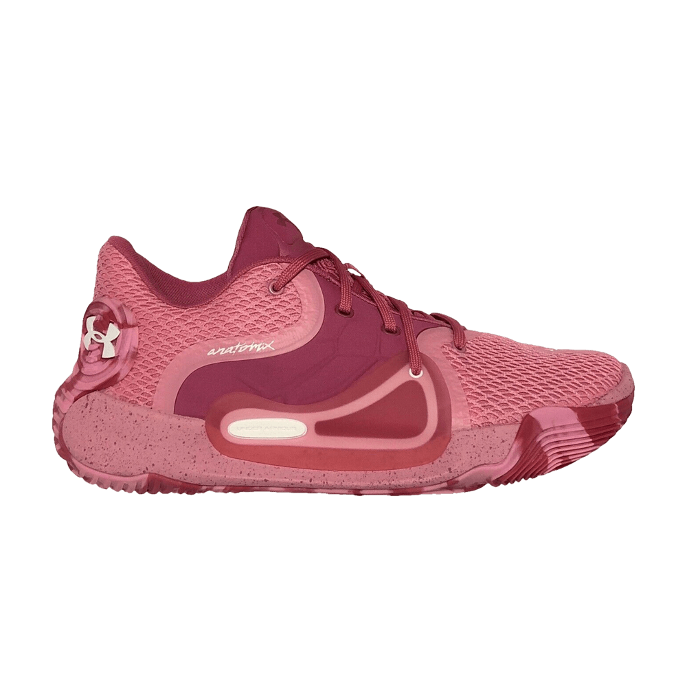 Under armour breast cancer shoes hot sale