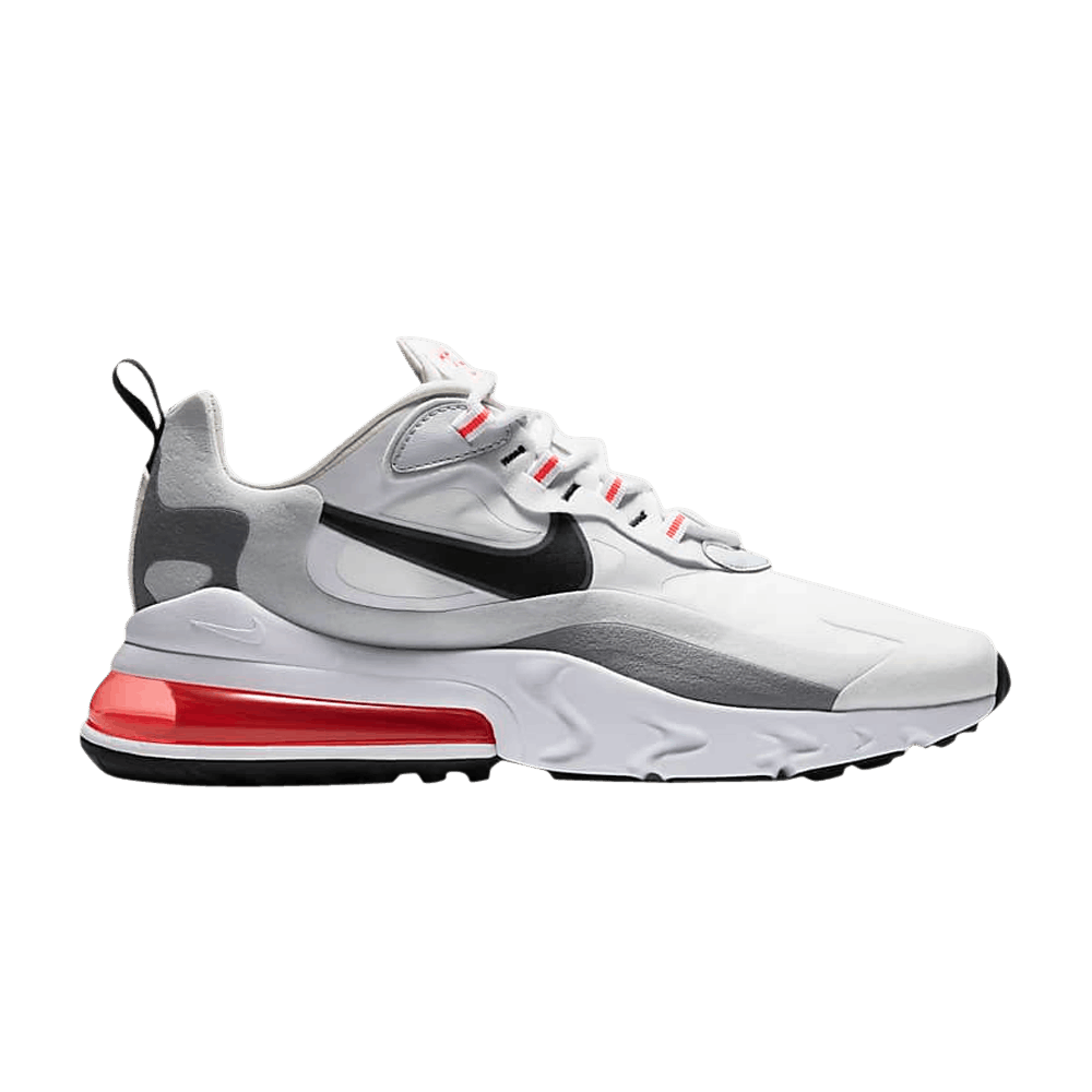 Air Max 270 React White Crimson Black Nike Ct1280 100 Goat