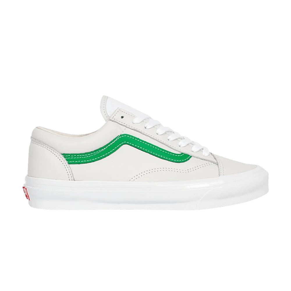 Vans OG Style 36 Lx True White Green