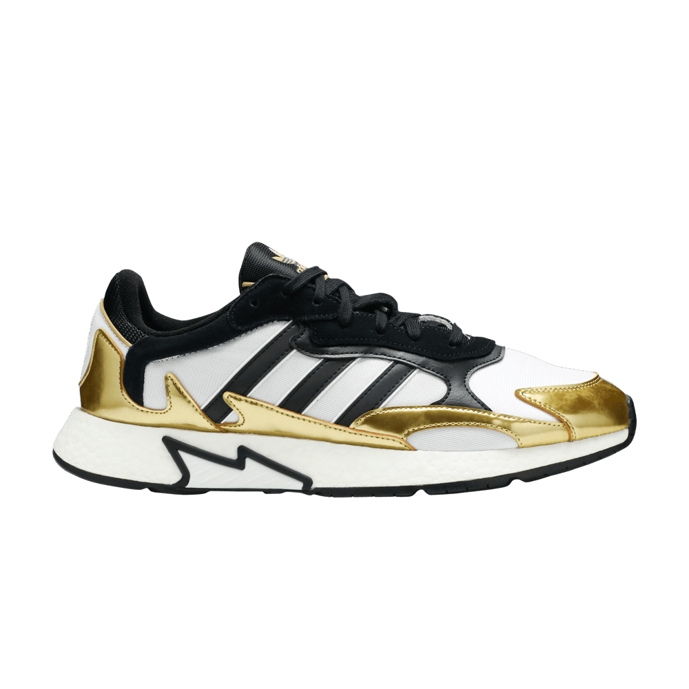 Buy Tresc Run Black Metallic Gold EG5661 GOAT