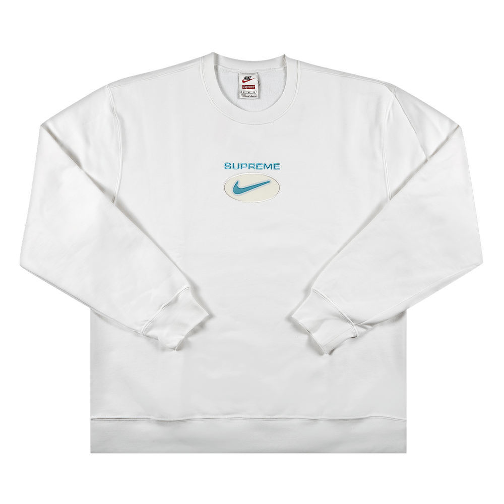 Buy Supreme x Nike Jewel Crewneck 'White' - FW20SW87 WHITE