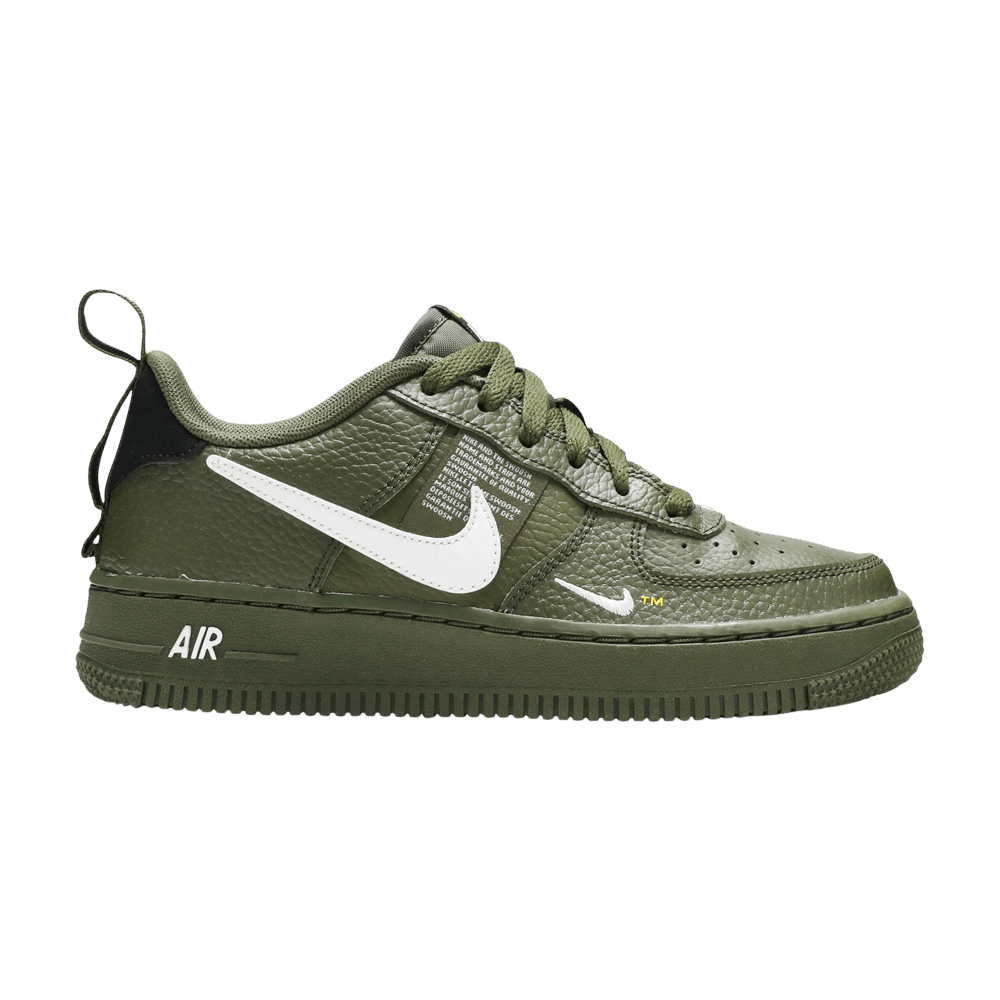 Nike Air Force 1 LV8 Utility GS Overbranding Women's 6.5 Youth 5 AR1708-001