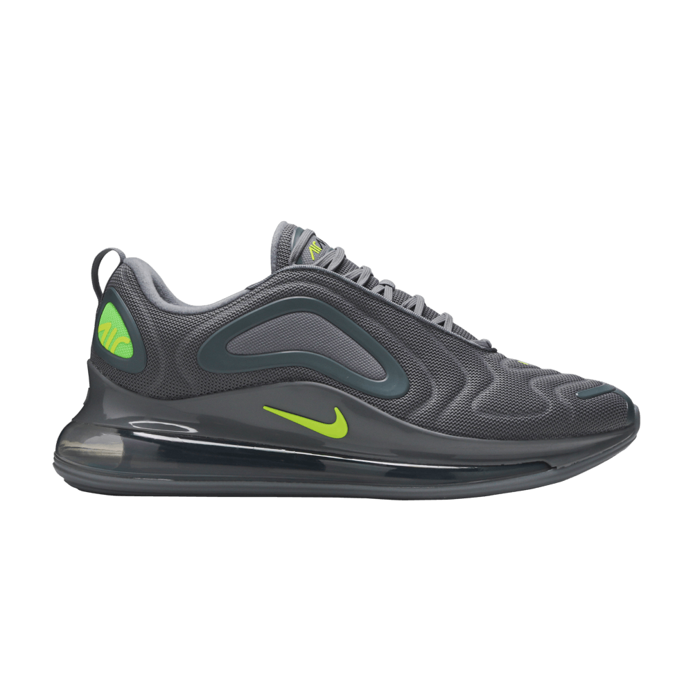 Nike Air Max 720 Cool Grey Volt Neon Green CT2204 001 Size 7.5
