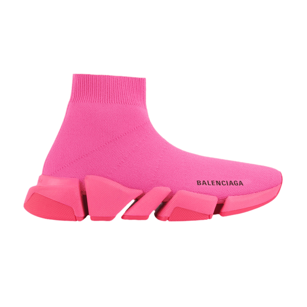 pink balenciaga speed trainers
