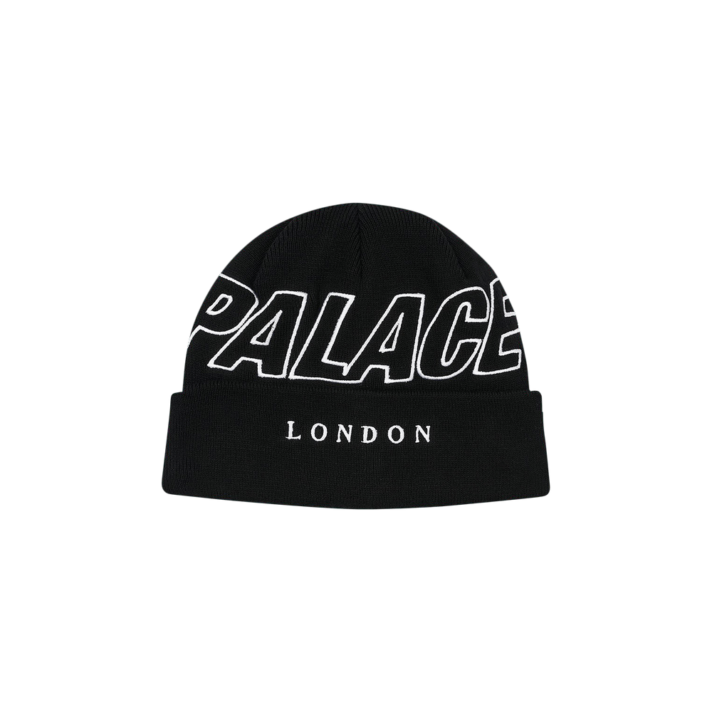 Buy Palace London Beanie 'Black' - P19BN028 | GOAT