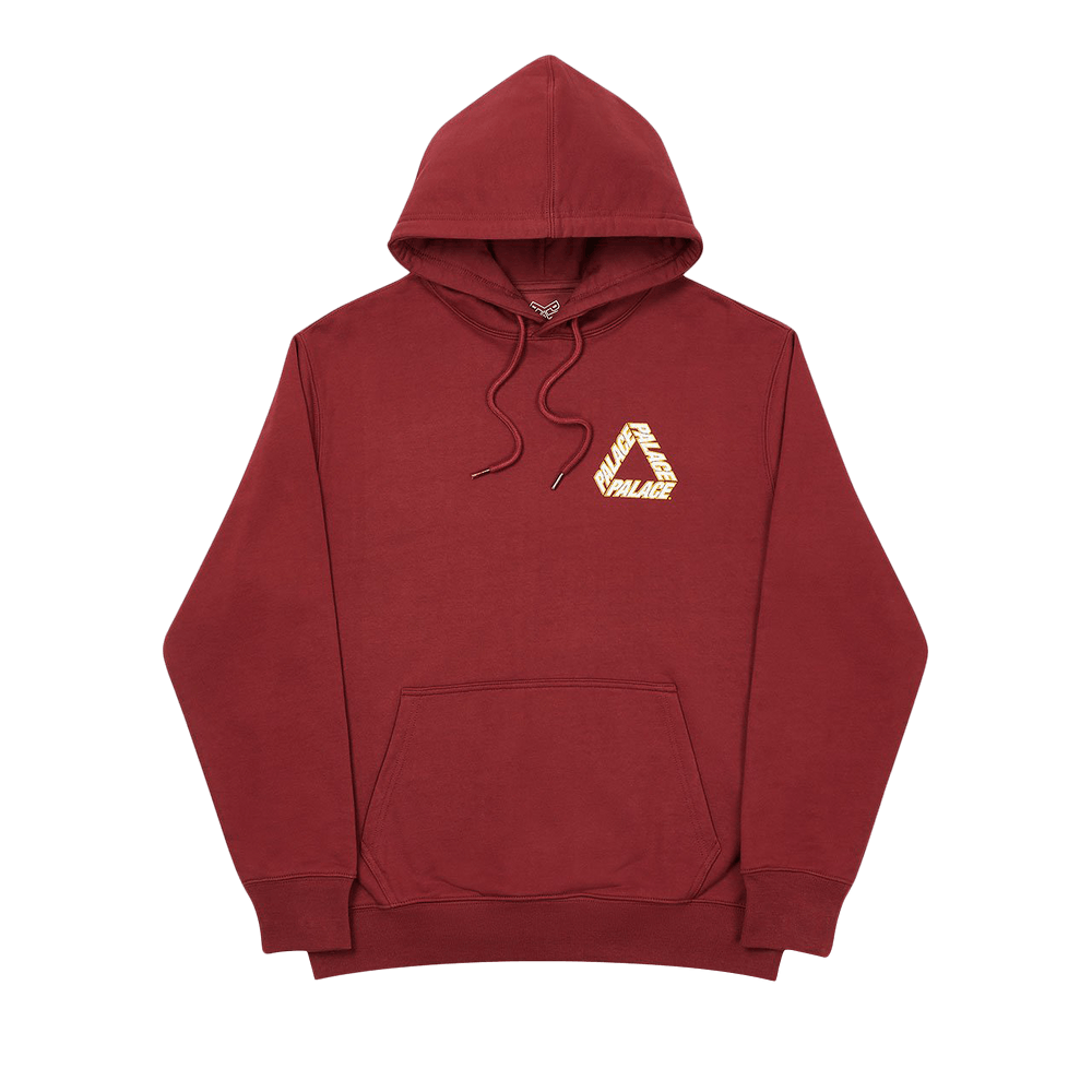 Palace red hoodie top