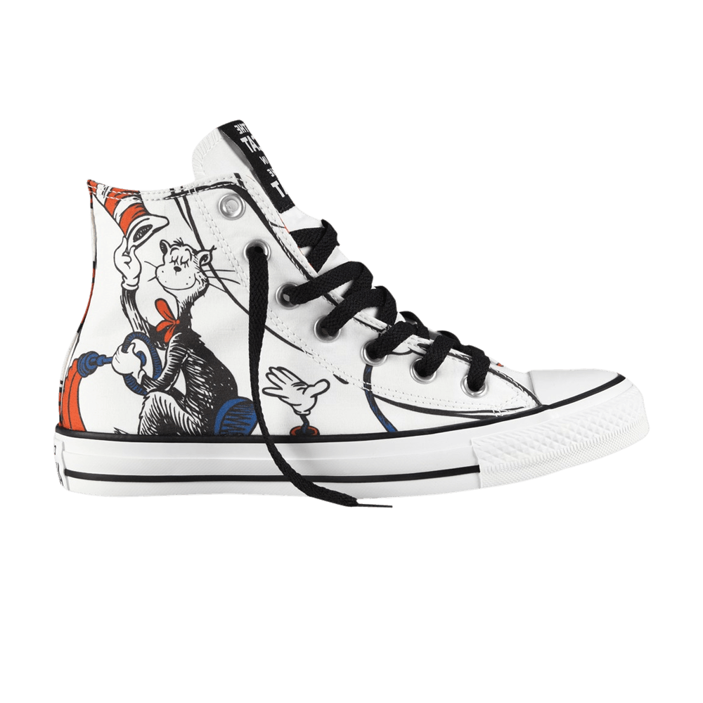 Dr. Seuss x Chuck Taylor All Star High 'Cat in the Hat' | GOAT