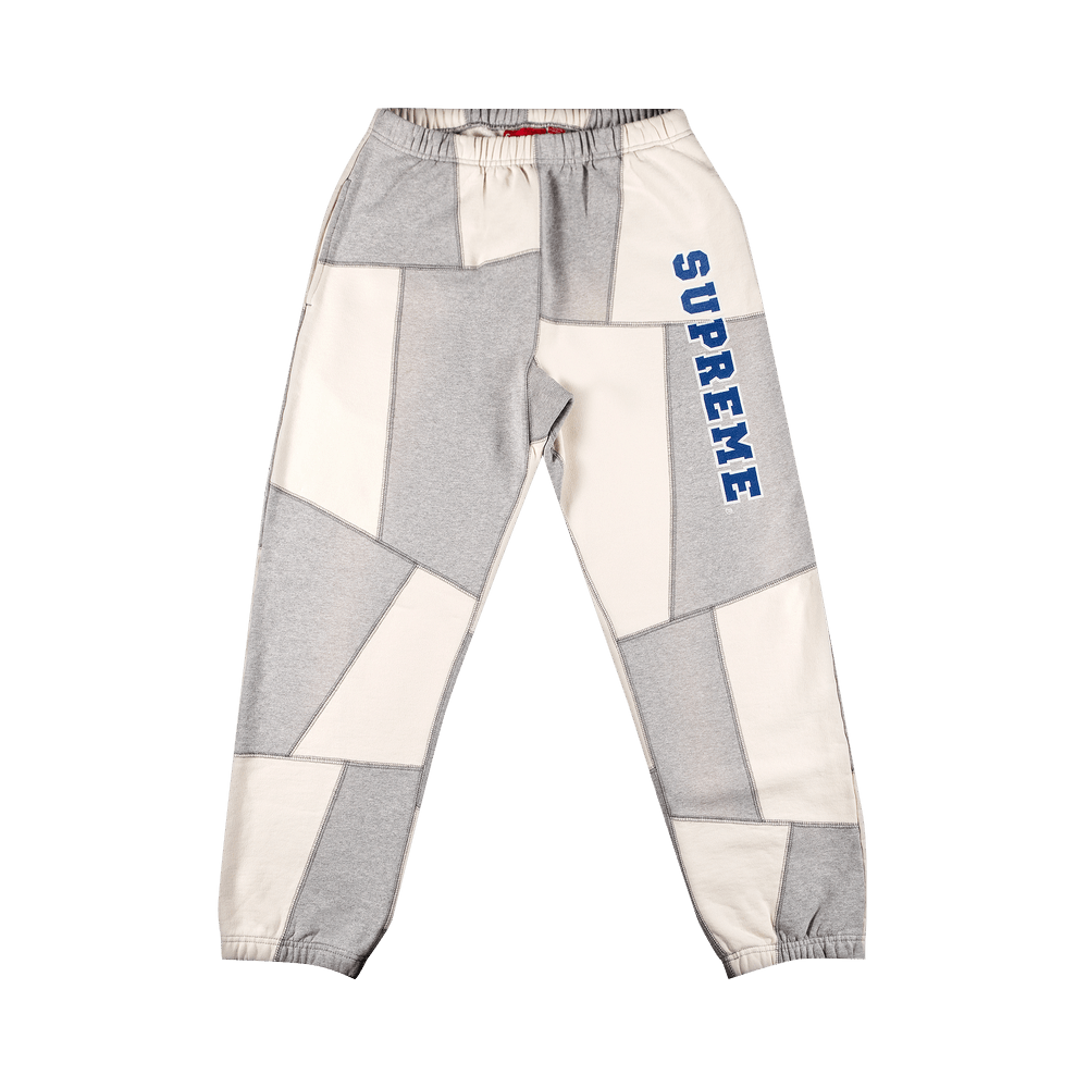 Buy Supreme Patchwork Sweatpant 'Heather Grey' - FW20P11 HEATHER 