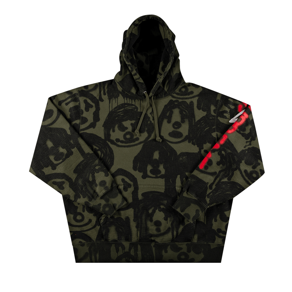 Buy Supreme x Yohji Yamamoto Hooded Sweatshirt 'Olive' - FW20SW23 OLIVE |  GOAT